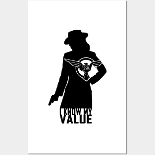 I Know My Value Posters and Art